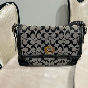 Coach Crossbody black bag